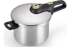 Presto 01362 6-Quart Stainless Steel Pressure Cooker