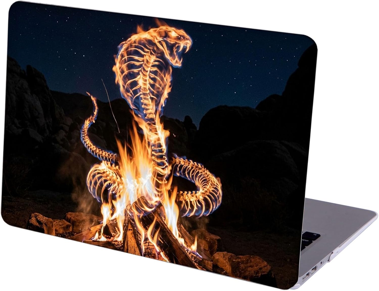 Compatible with MacBook Neo 13-inch, Hard Shell Case with Keyboard Cover and Screen Protector (A3404 A18 Pro chip, 2026 Release) - Cobra Skeleton MC22230