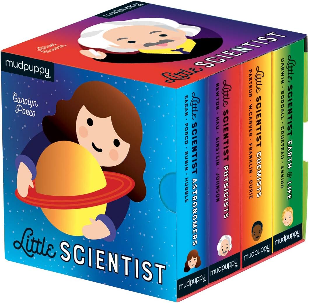 Mudpuppy Little Scientist Board Book Set