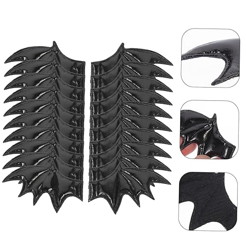 Miniatura 7 de BESTOYARD 250 Pcs Devil Wings Pretend Play Dress up Decorative Evil Wings Angel Wings Ornaments Angel Wings for Crafts Mini Demon Wings Evil Wings