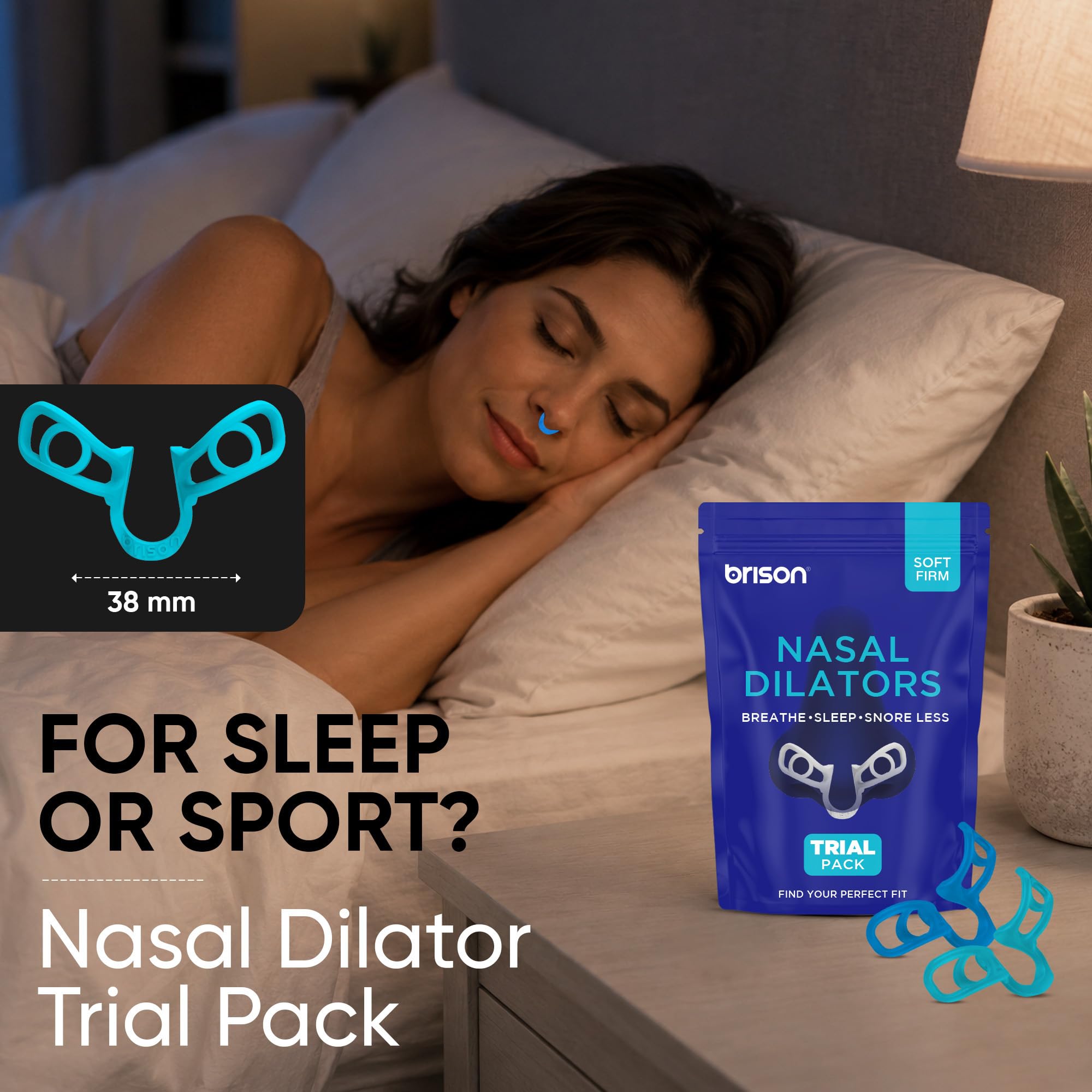 Brison Nasal Dilators for Breathing and Sleeping 2 Pack — Amazon image 3