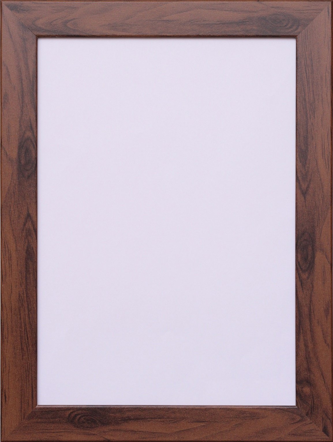 Online2home Dark Oak Osuk Picture Photo Frame Poster Frame Black, White, Oak, Frame With Plastic Glass/Backboard (32'' X 24'' (81.28 X 60.96Cm), )
