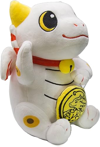 Lucky Dragon - Peluche de 10 pulgadas, lindo animal de peluche, buena suerte, regalo adorable