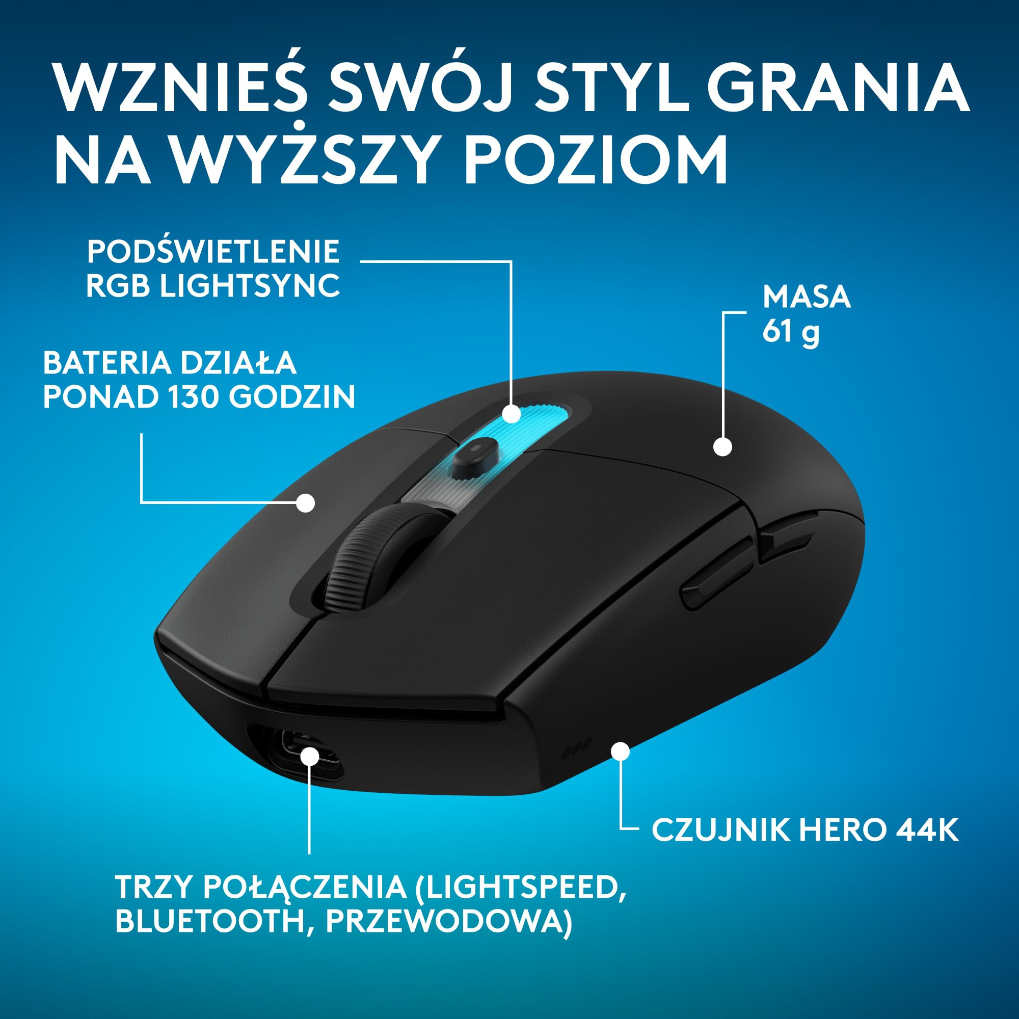 Logitech G G316 X 98, klawiatura do gier,8 kHz,wymienne sprężynujące przełączniki,konstrukcja uszczelkowa,US INT'L QWERTY+G305 X SUPERLIGHT bezprzewodowa mysz gamingowa,lekka 61 g ładowalna, PC-Czarny