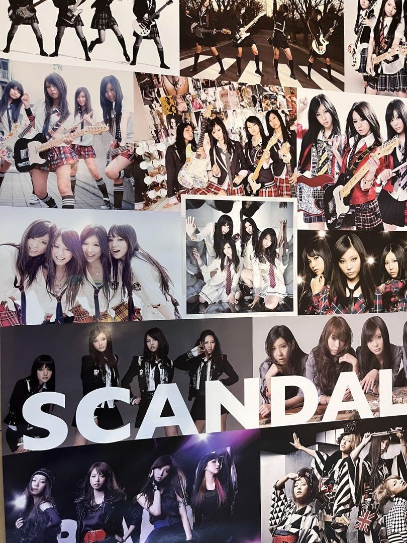 Amazon.co.jp: SCANDAL ジャケ写ポスター : おもちゃ
