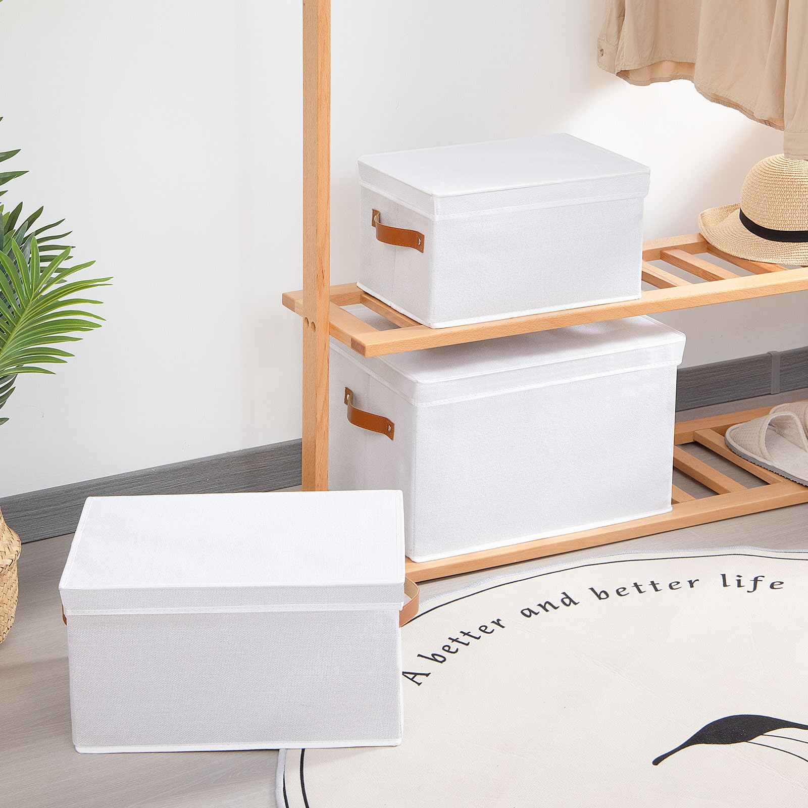 Caja Madera Pieza Cestas Rrganizadoras Plegable 18 X 13 X 12cm