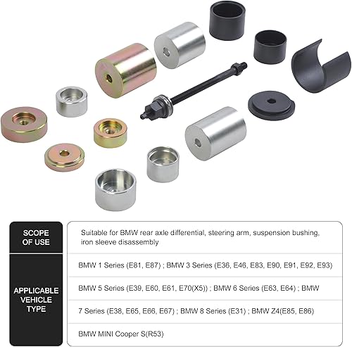 Miniatura 2 de WINTOOLS Juego de herramientas de casquillo diferencial y eje