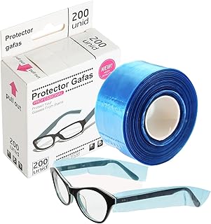 200 Pcs Funda Patillas Gafas,Patillas Gafas,Desechables Para Patillas De Gafas Para Tratamientos De Color De Pelo En El...