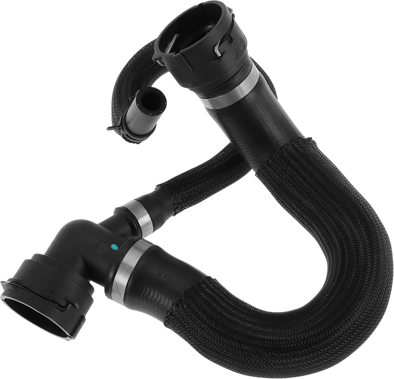 1 Pc Radiator Hose for Land Rover LR2 3.2L 2008-2012 Lower Coolant Water Hose No.LR007413 Black Rubber