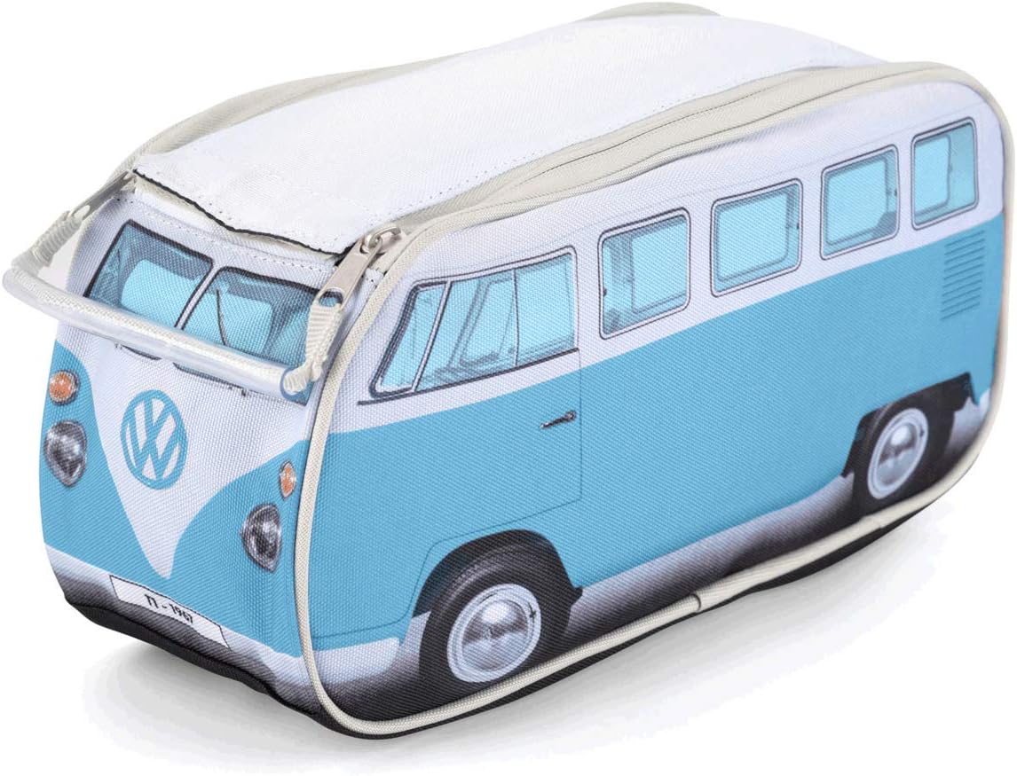 Volkswagen Camper Van Wash Bag for Men Women and Kids - Official VW Toiletry Bag Travel Accessories