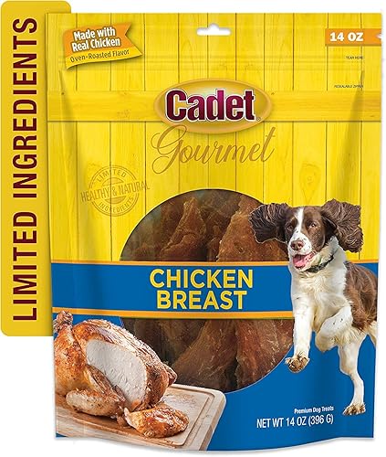 Miniatura 8 de Cadet Gourmet - Pechuga de pollo saludable y natural para perros, paquete de 3, 14 onzas por bolsa