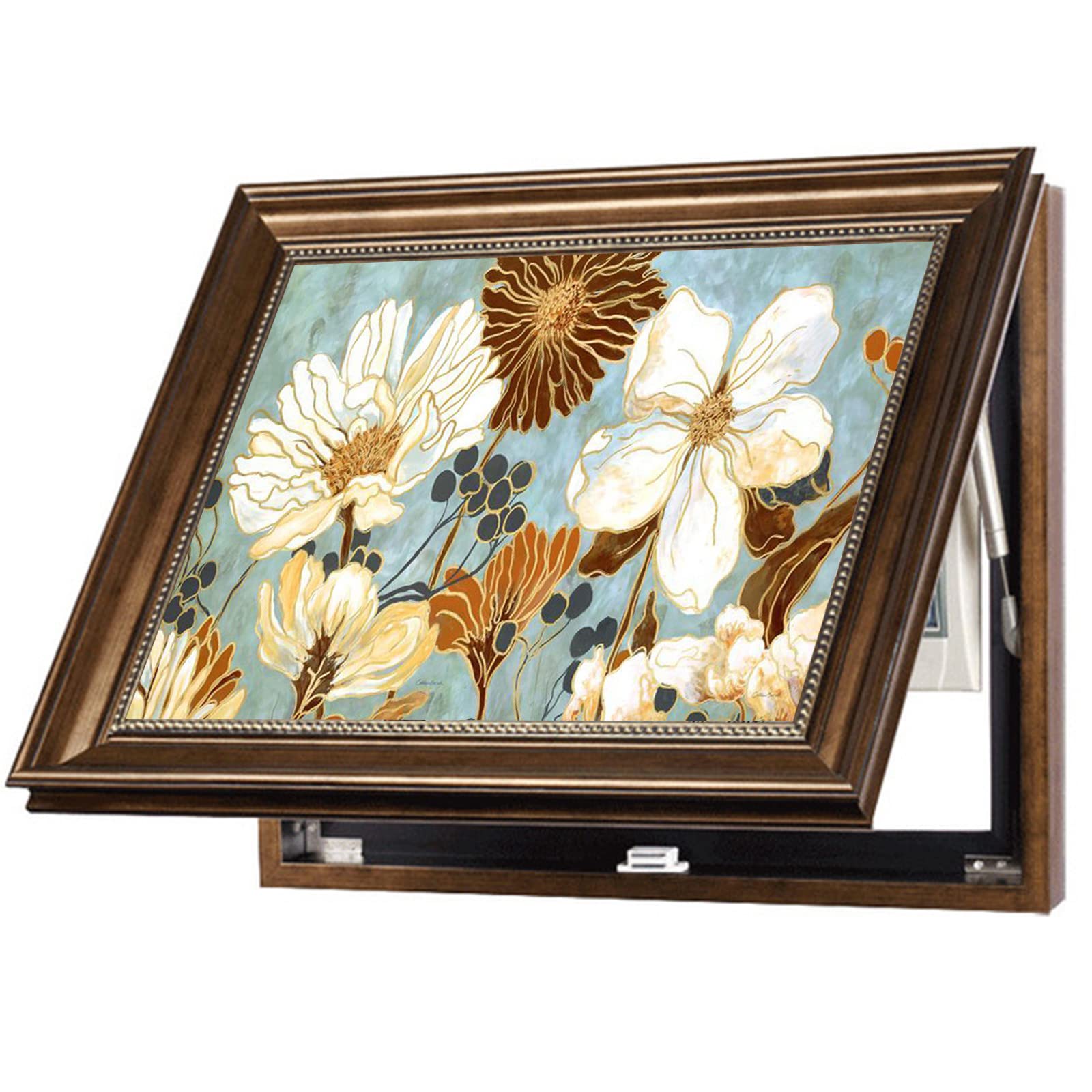 ZMQU Electric Meter Box Decorative Painting Cover Multicolor 40-50x50-60cm(C,50x60cm)