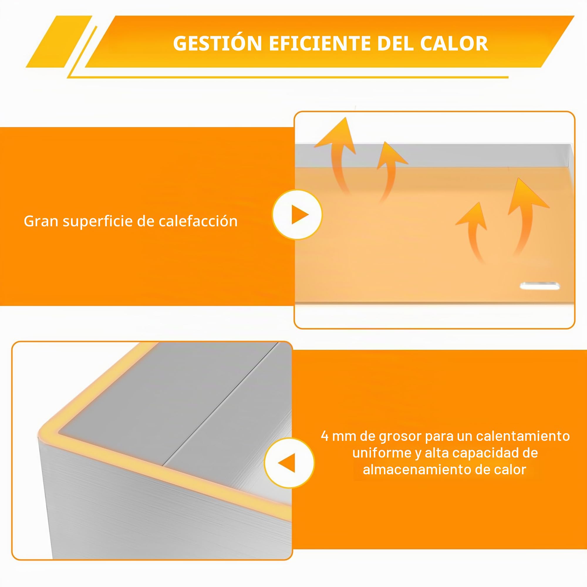 Froadp Plancha de acero inoxidable, 30 x 40 x 4 cm, universal, con canaleta de aceite, plancha para barbacoa de gas y carbón, accesorios para barbacoa, incluye 2 espátulas