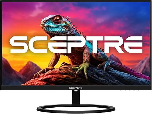 Sceptre IPS 27 pulgadas 2K 2560 x 1440p QHD 75Hz DisplayPort HDMI 99% sRGB altavoces integrados máquina negro (E275W-QPT)