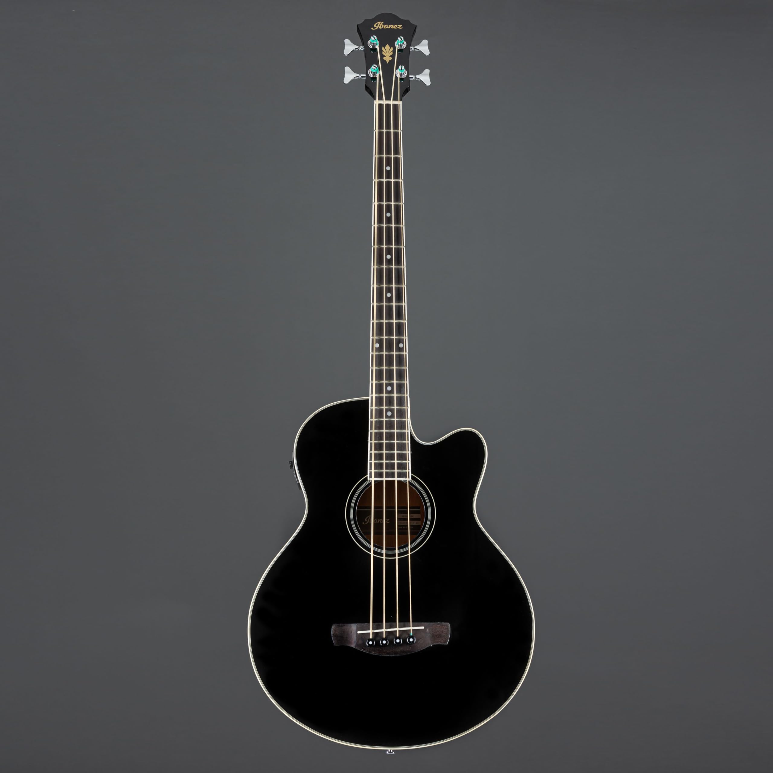 Ibanez AEB8E-BK Akustik Bass 4-Saiter