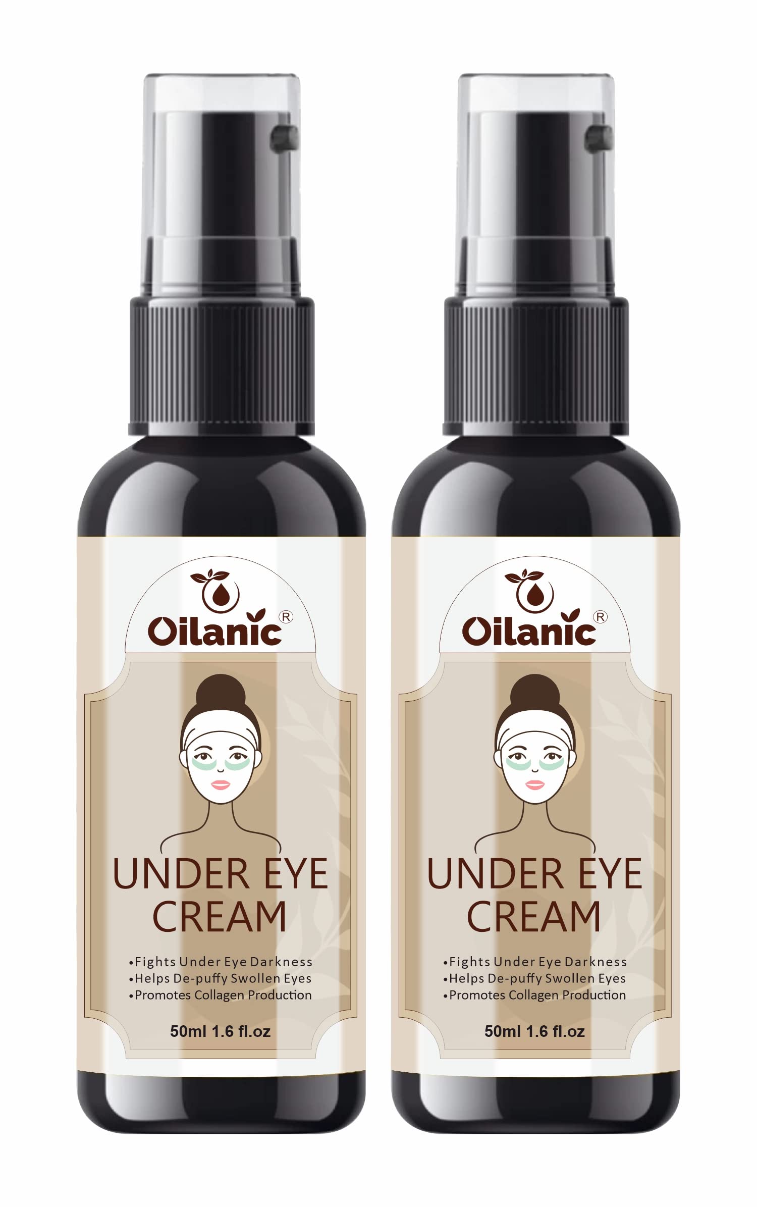 Under eye cream for dark circles for women & men| Under eye cream for wrinkles & puffy eyes | Dark circle remover Pack of 2 of 50 ml-image-17