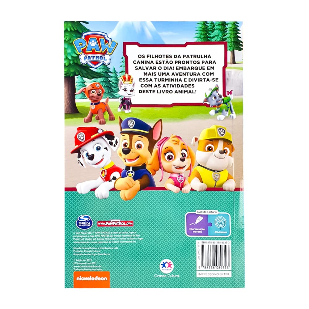 Patrulha Canina - 365 Atividades e Desenhos para Colorir: Atividades e desenhos para colorir Patrulha Canina - 365 Atividades e Desenhos para Colorir: Atividades e desenhos para colorir