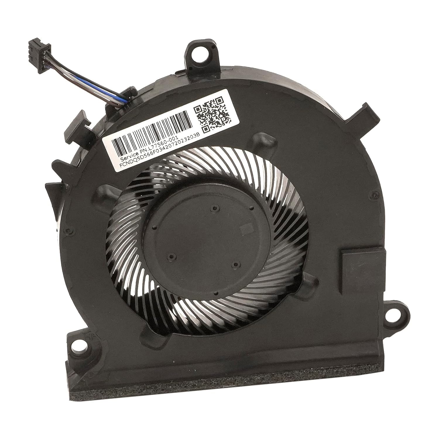 Sanj8 CPU/GPU Cooling Fan Comaptible for HP Pavilion Gaming 15-EC 15-EC0013DX L77560-001/L68136-005 Cooler (Black) HP 15EC Series Laptop (Single Fan) (B0D73T7M1F) Amazon Price History, Amazon Price Tracker