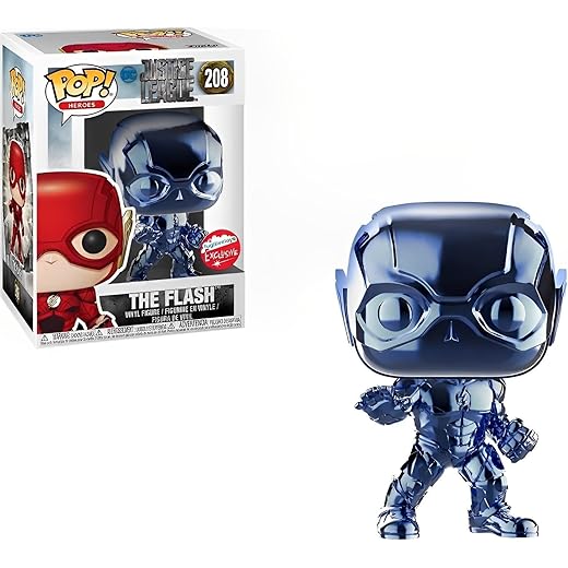 Pop The Flash Blue Chrome Fugitive Toys