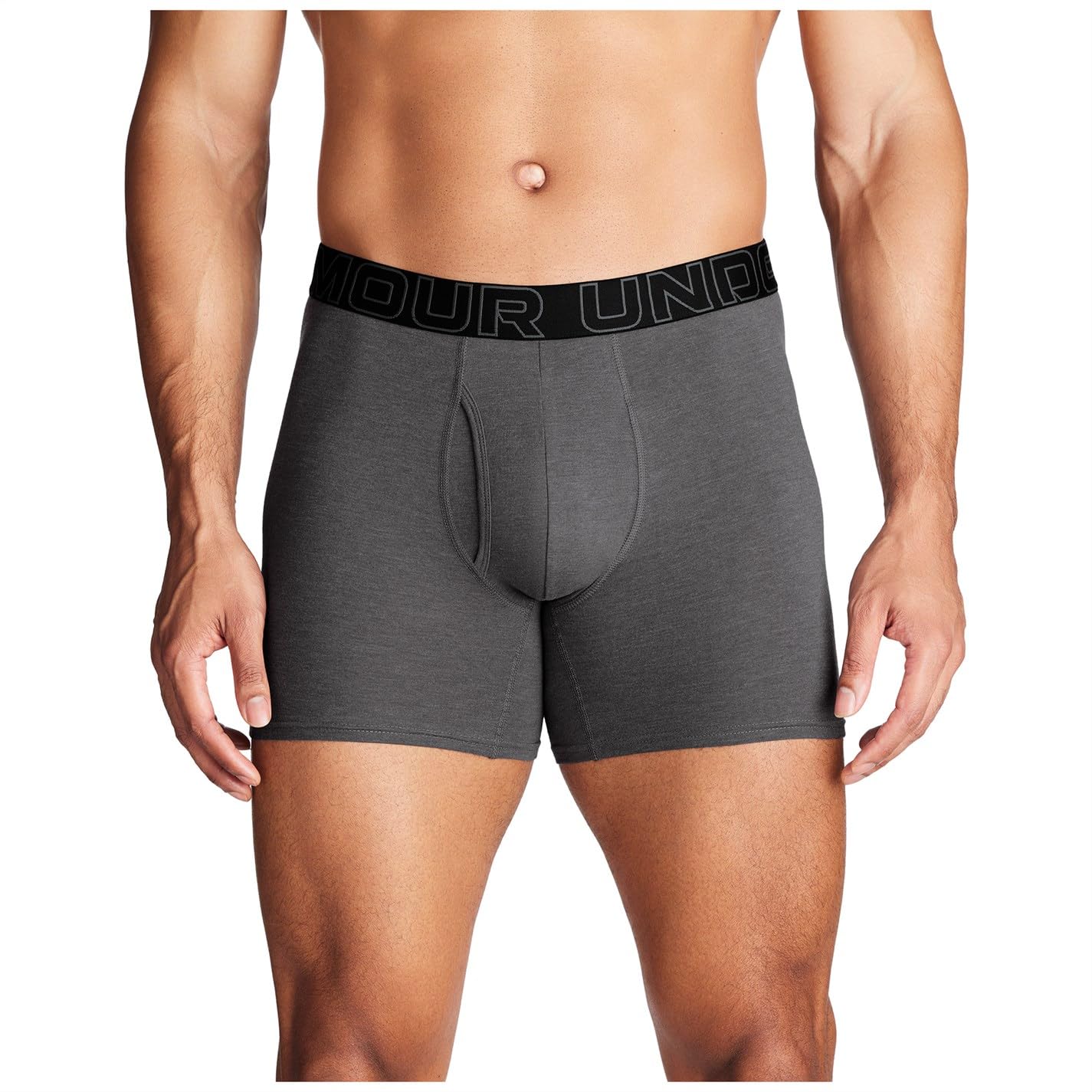 Under Armour Lot de 3 Boxers pour Homme en Coton Performance, Longueur Jambe 15 cm – Respirant, évacuation de l’humidité, Toucher Doux, Confort Toute la journée