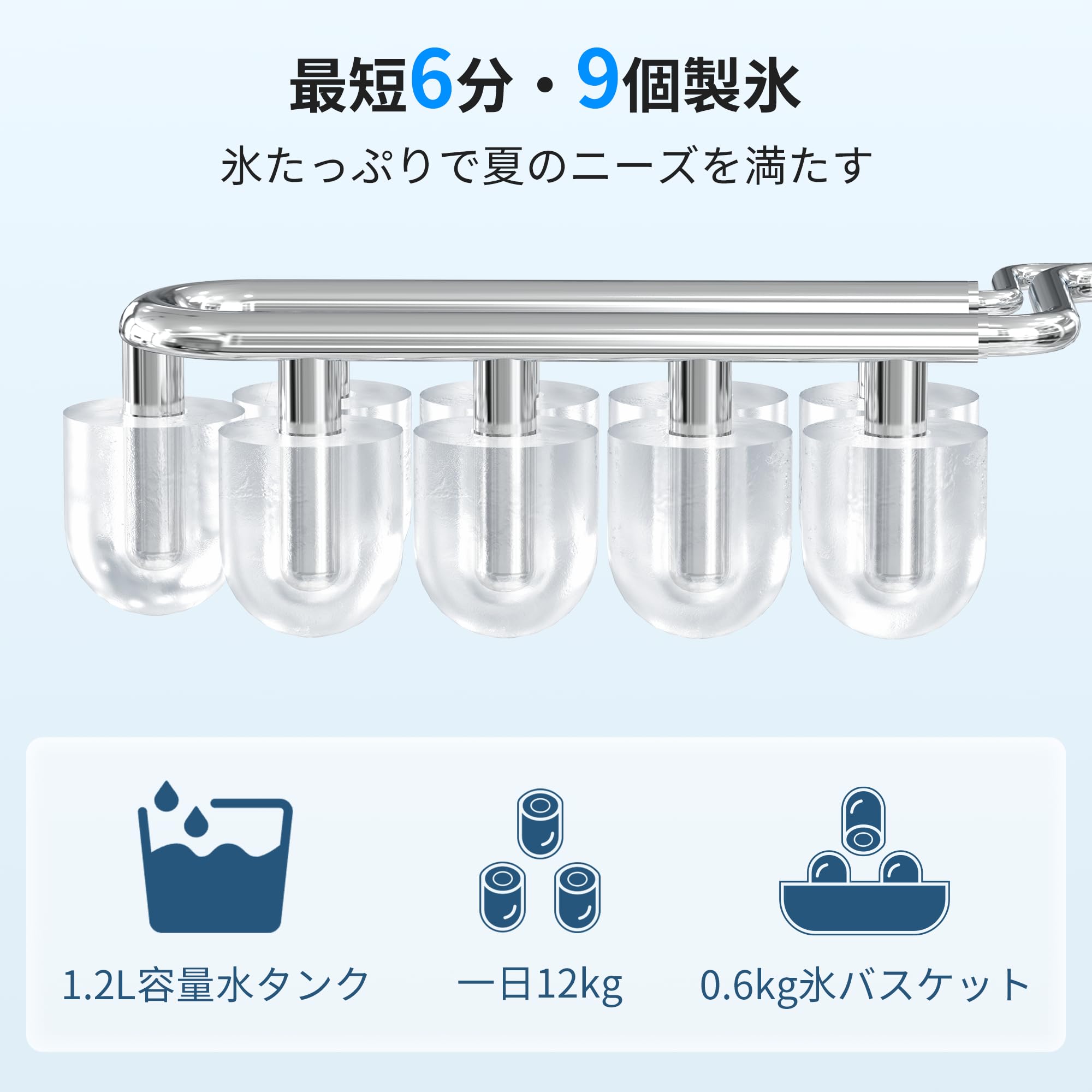 Amazon.co.jp: CROWNFUL: 製氷機