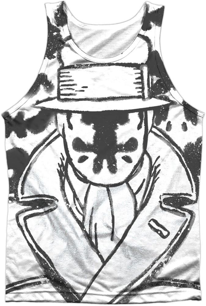 Tank Top: Watchmen- Rorschach Size XL