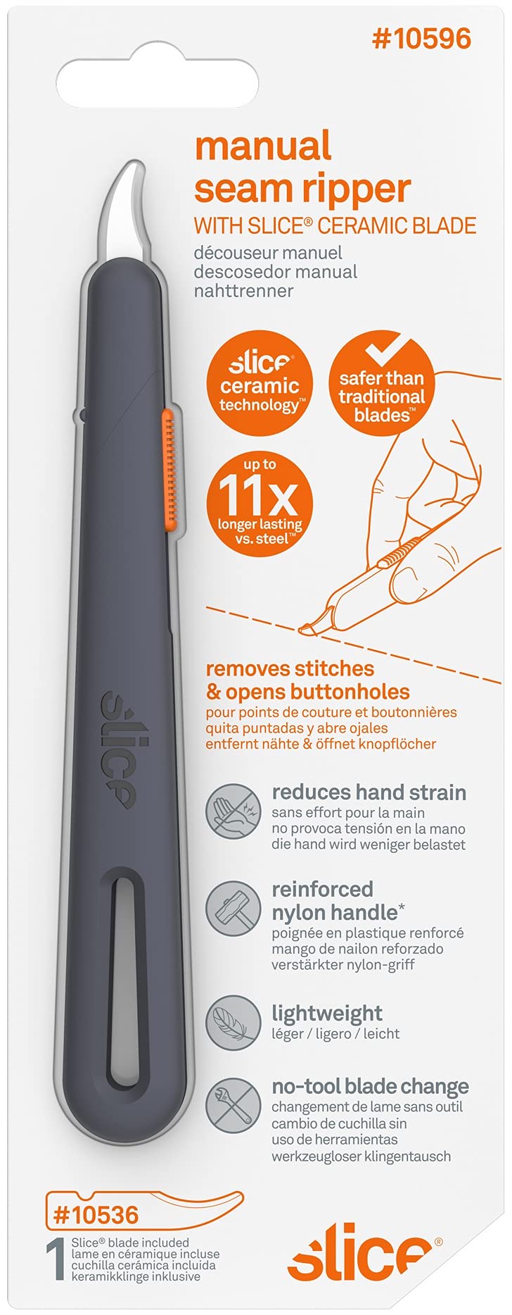 Seam Ripper with Ceramic Blade Manual