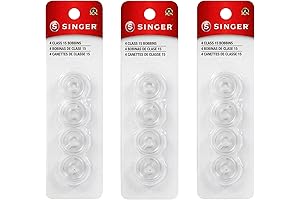 SINGER Class 15 Bobbins: Precision Performance for Smooth Stitching
