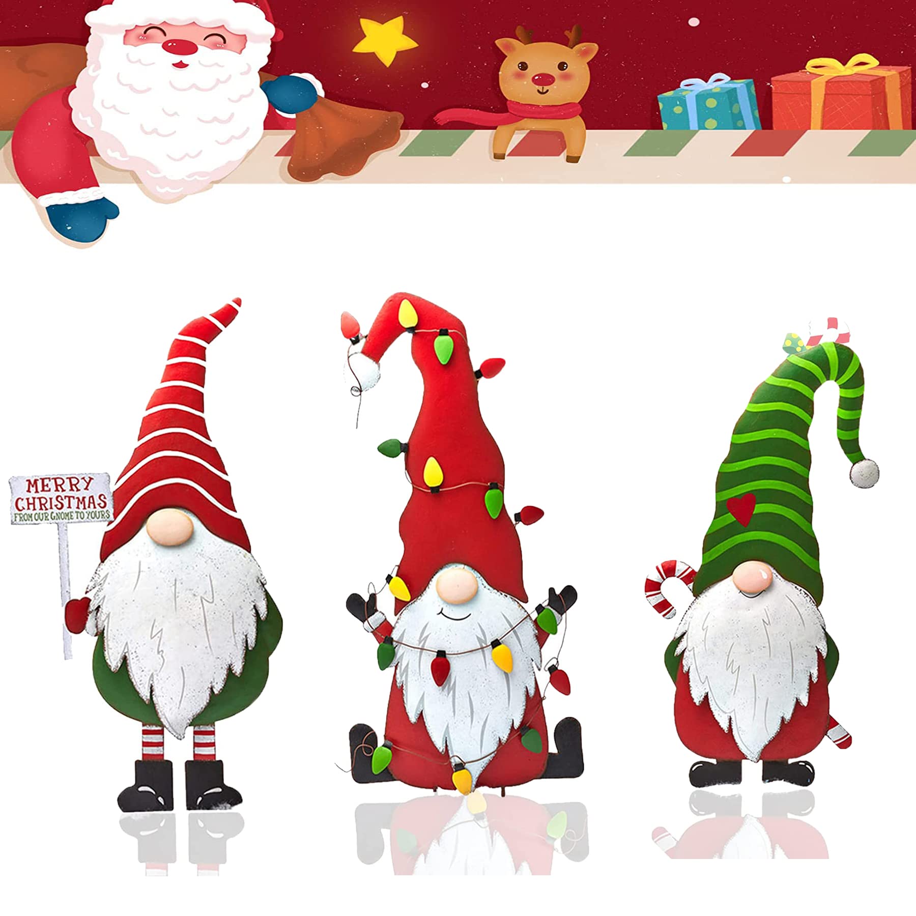 Amazon.co.jp: クリスマスノーム ヤードサイン ステーク クリスマス