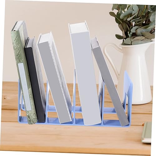 Miniatura 9 de MAGICLULU 4 sujetalibros clasificador de archivos de escritorio para revistas, soporte de archivo, tapón de libro, organizador de registros,