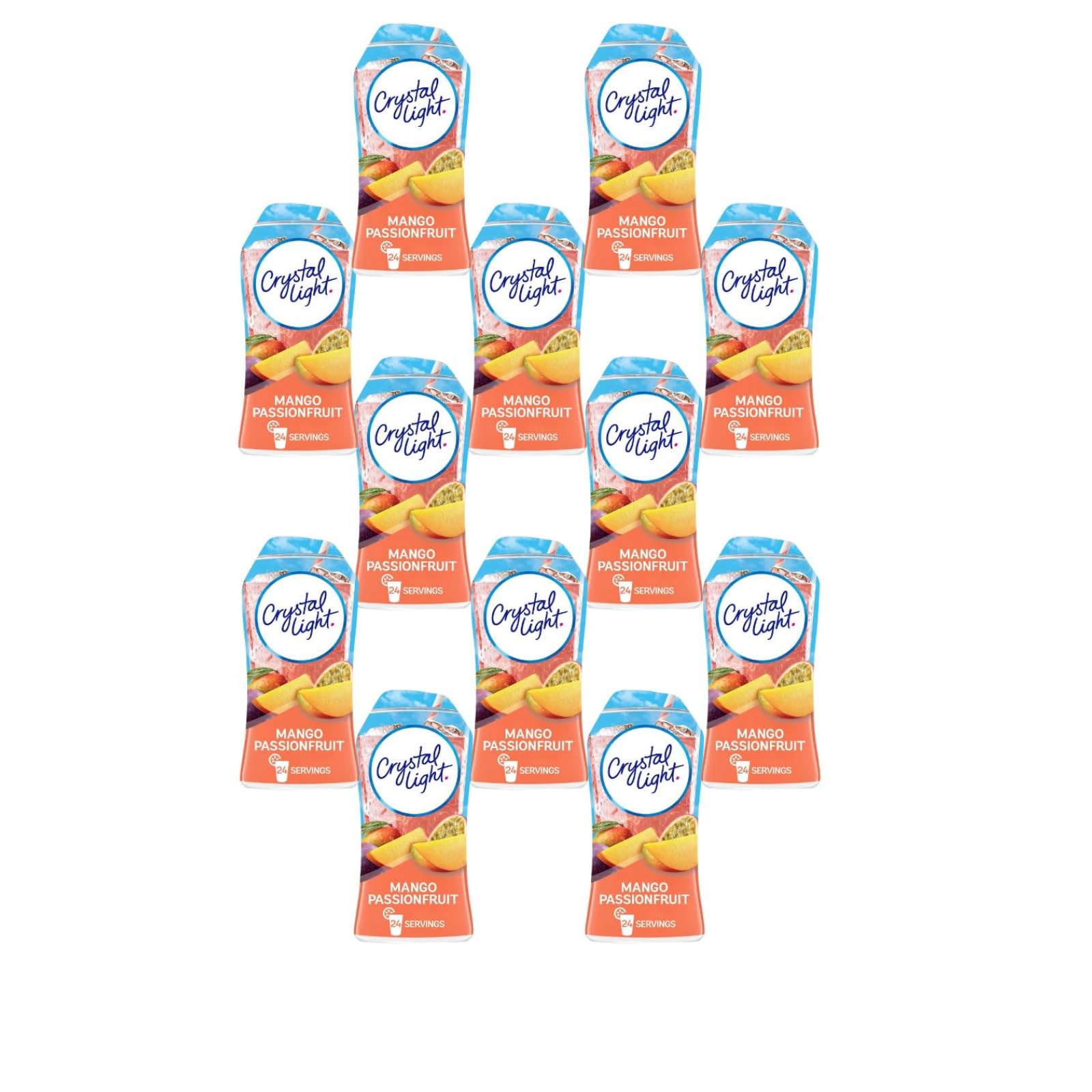 Liquid Drink Mix, Mango Passion Fruit, 12 Count (Pack of 12)