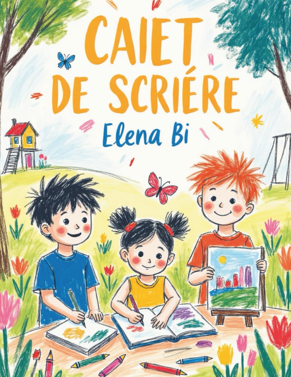 CAIET DE SCRIERE: Învață să numeri și să scrii cifrele prin joacă-matematică pentru 2–6 ani