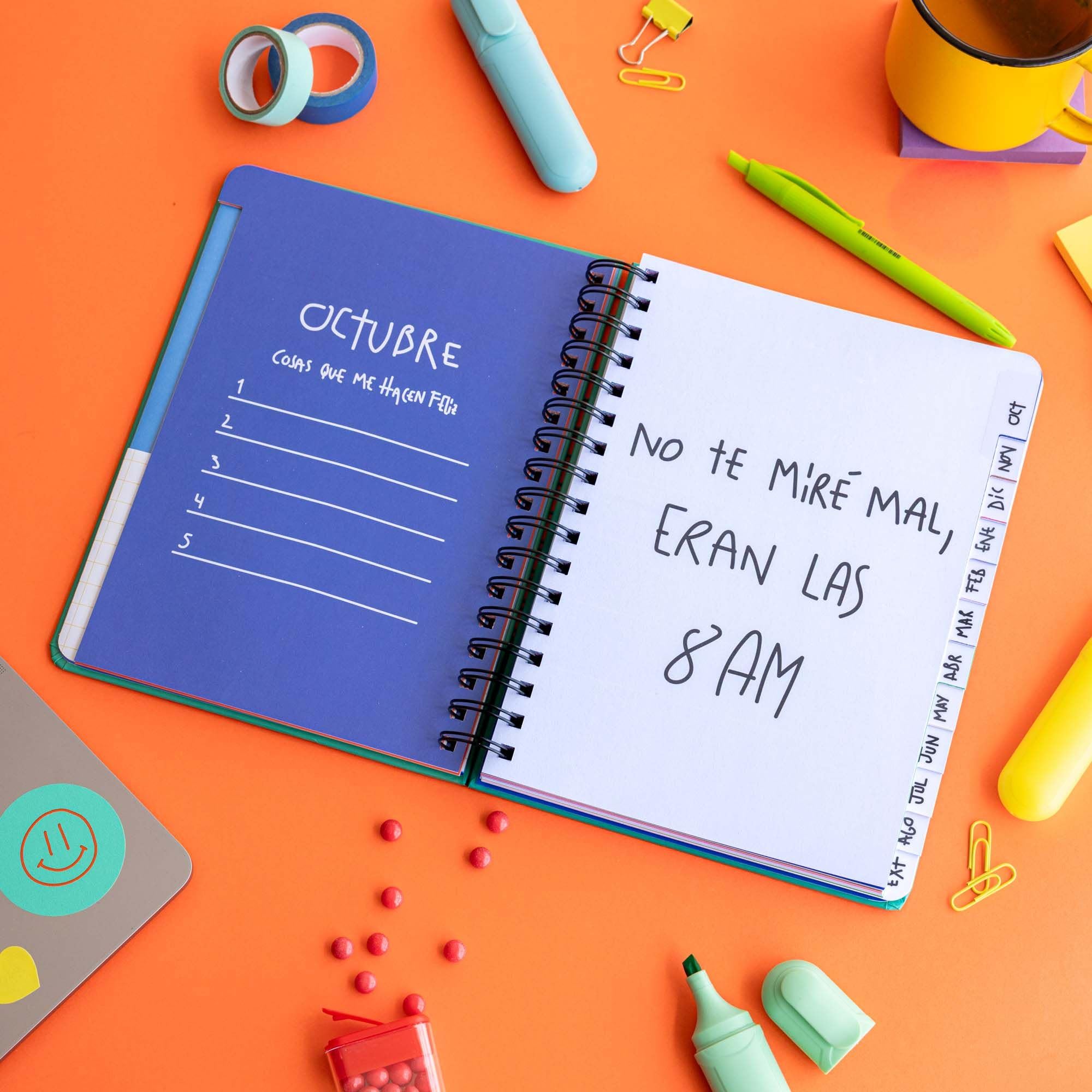 Agenda escolar semanal 2026-2027 La de Girona (TANTANFAN)