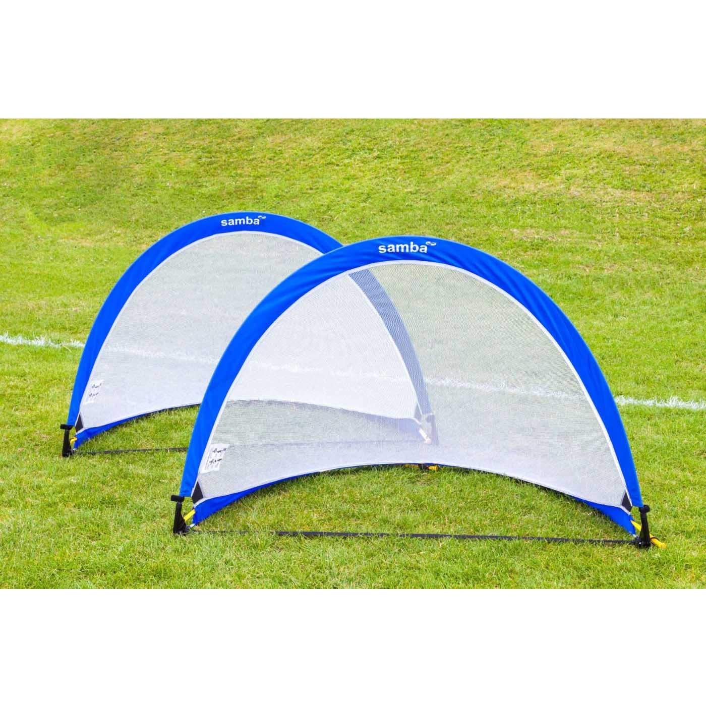 Samba Pair of Elite Pop Up Goal, 6 Feet Width