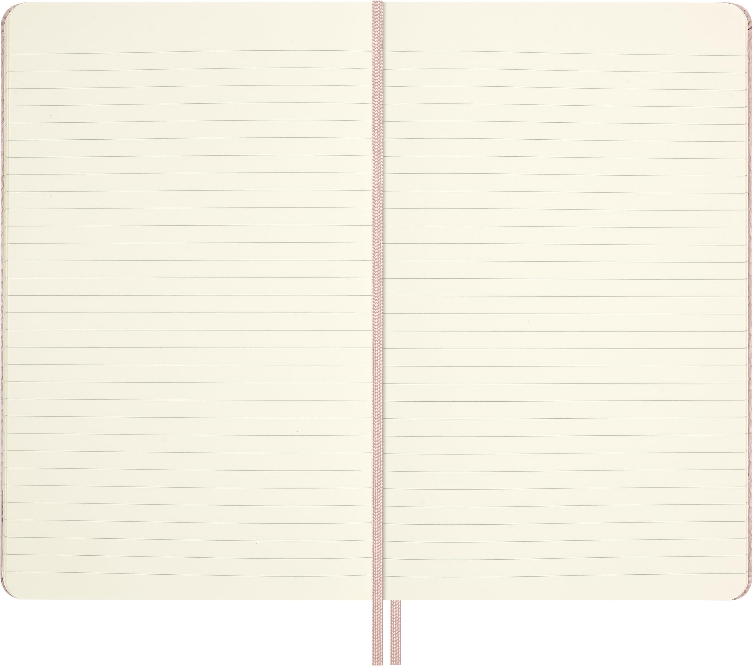 Moleskine Taccuino Precious & Ethical Sakura - Taccuino a Righe con Copertina Rigida Vegana Certificata VEGEA, in Confezione Regalo Riutilizzabile, Formato Large 13 x 21