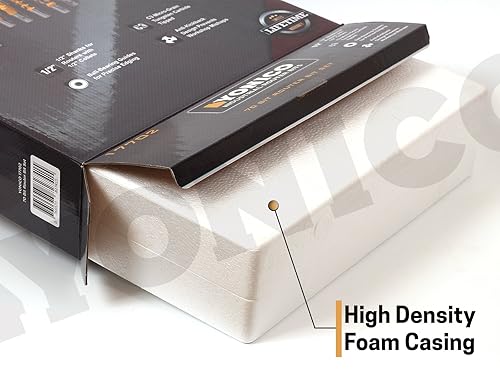 Miniatura 3 de Yonico 17702Juego de 70fresas para ruteadora de calidad profesional con mango de carburo 12cm