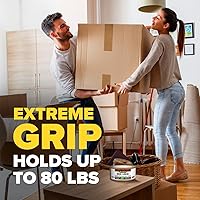 Vista 3 de Scotch Cinta de embalaje de papel de bloqueo de caja, marrón Kraft, cinta de papel Kraft de agarre extremo que se recicla con la caja, suministros