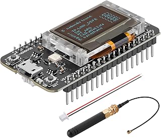 MakerFocus LoRa GPS Module LoRaWAN 863 923mHz Development Board LoRa Kit Ultra Low Power Design CP2102 SX1262 ASR6502 Chip with 0.96 inch OLED Display and Antenna for Ar duino and Intelligent Scene