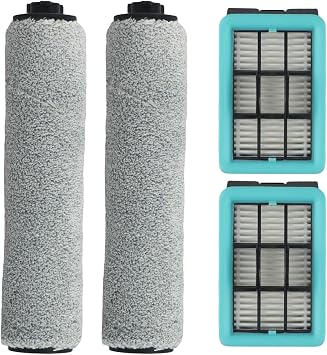 Vacuum Cleaner Brush Roll Replaceable Brush Filter Compatible For Bissell For CrossWave HF2/3845N/3831 Floor ScrubberRolling brush