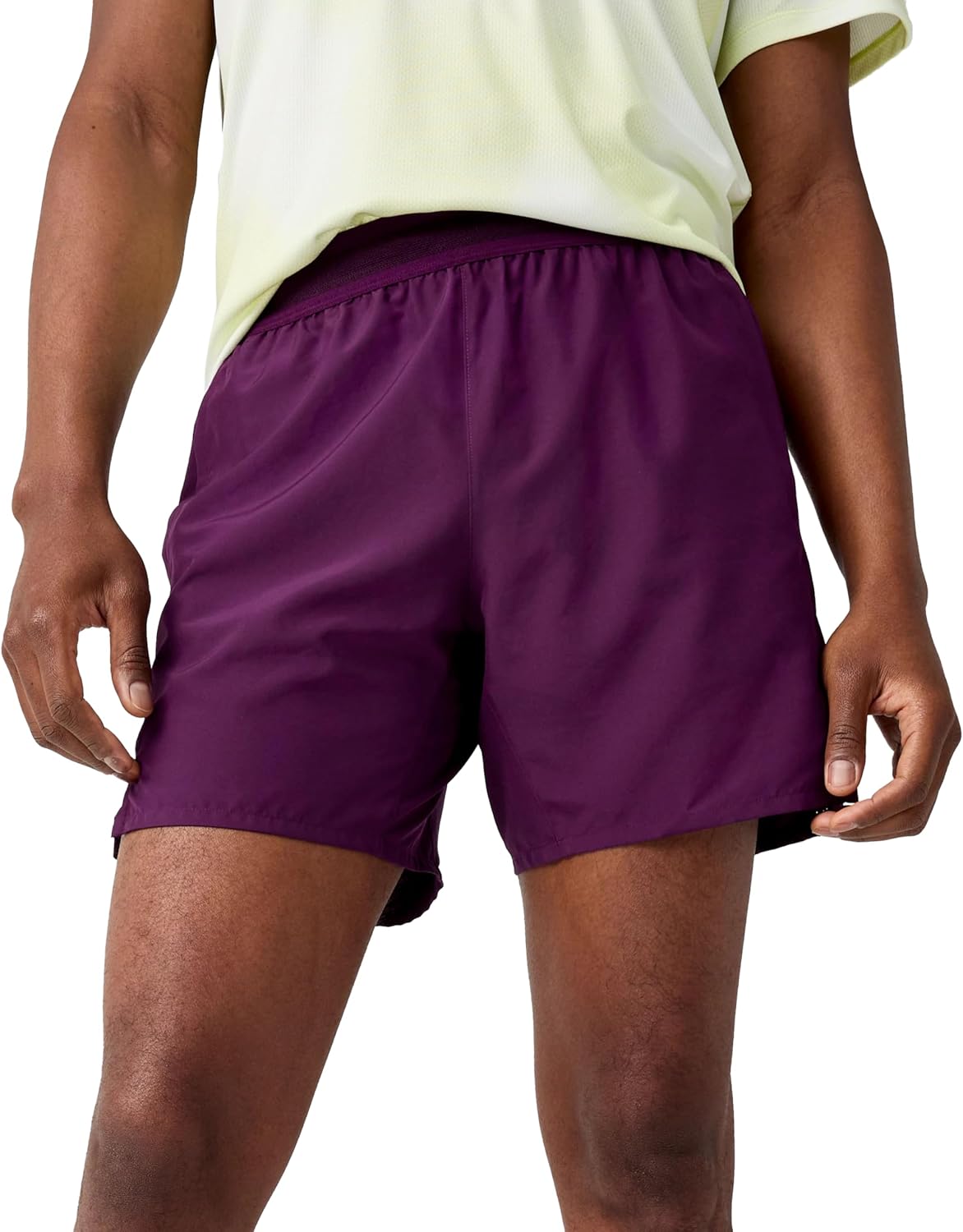 Brooks Men’s Dash Short, Lightweight Breathable Running Shorts with Brief Liner, 6” Inseam & Hand Pockets