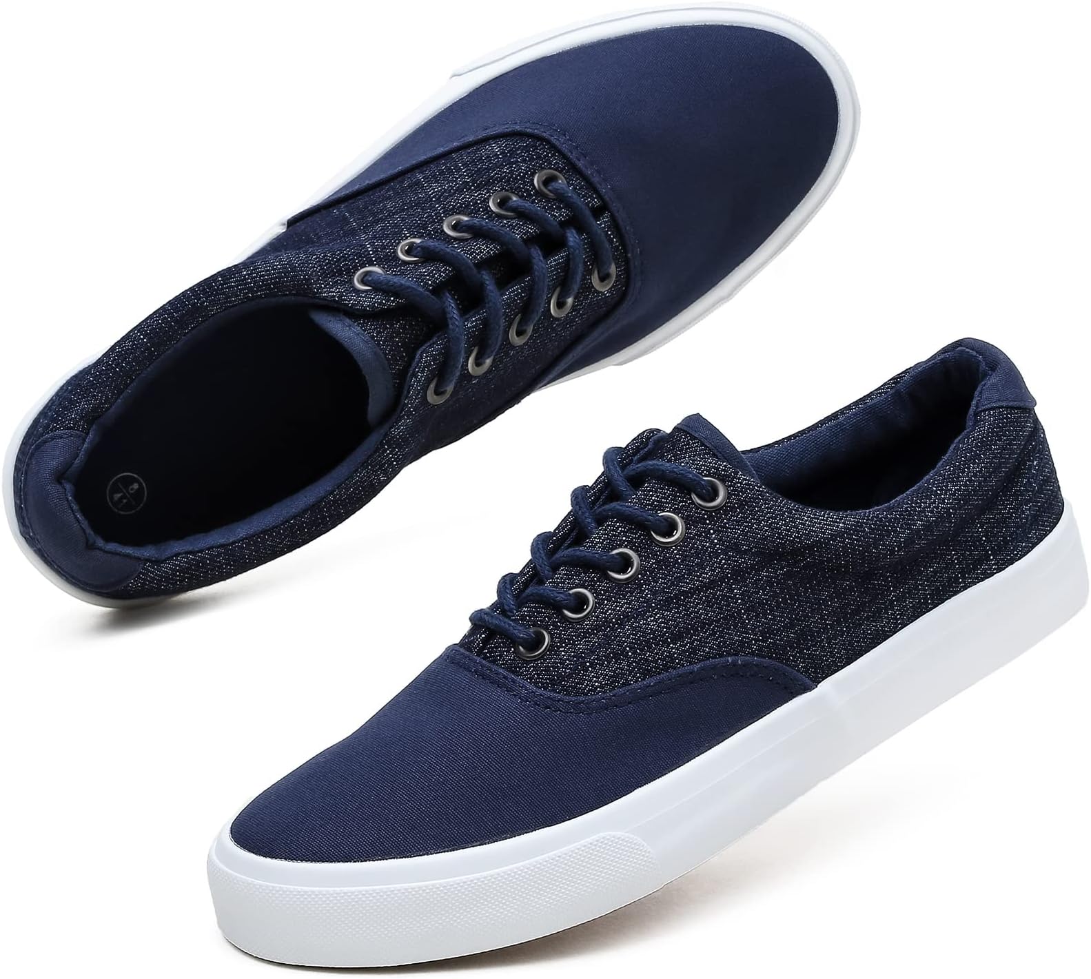 blue casual shoes