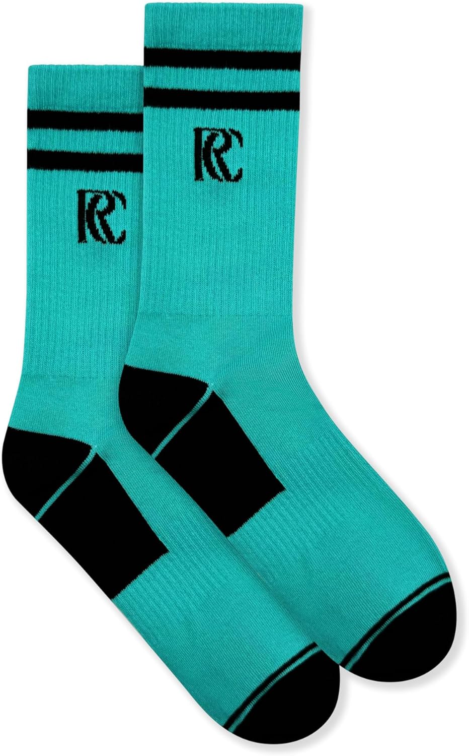 Men’s Crew Socks – 100% Combed Cotton | 4-Pair Pack | Breathable, Moisture-Wicking & Ultra-Soft Socks for Everyday Comfort - Image 6