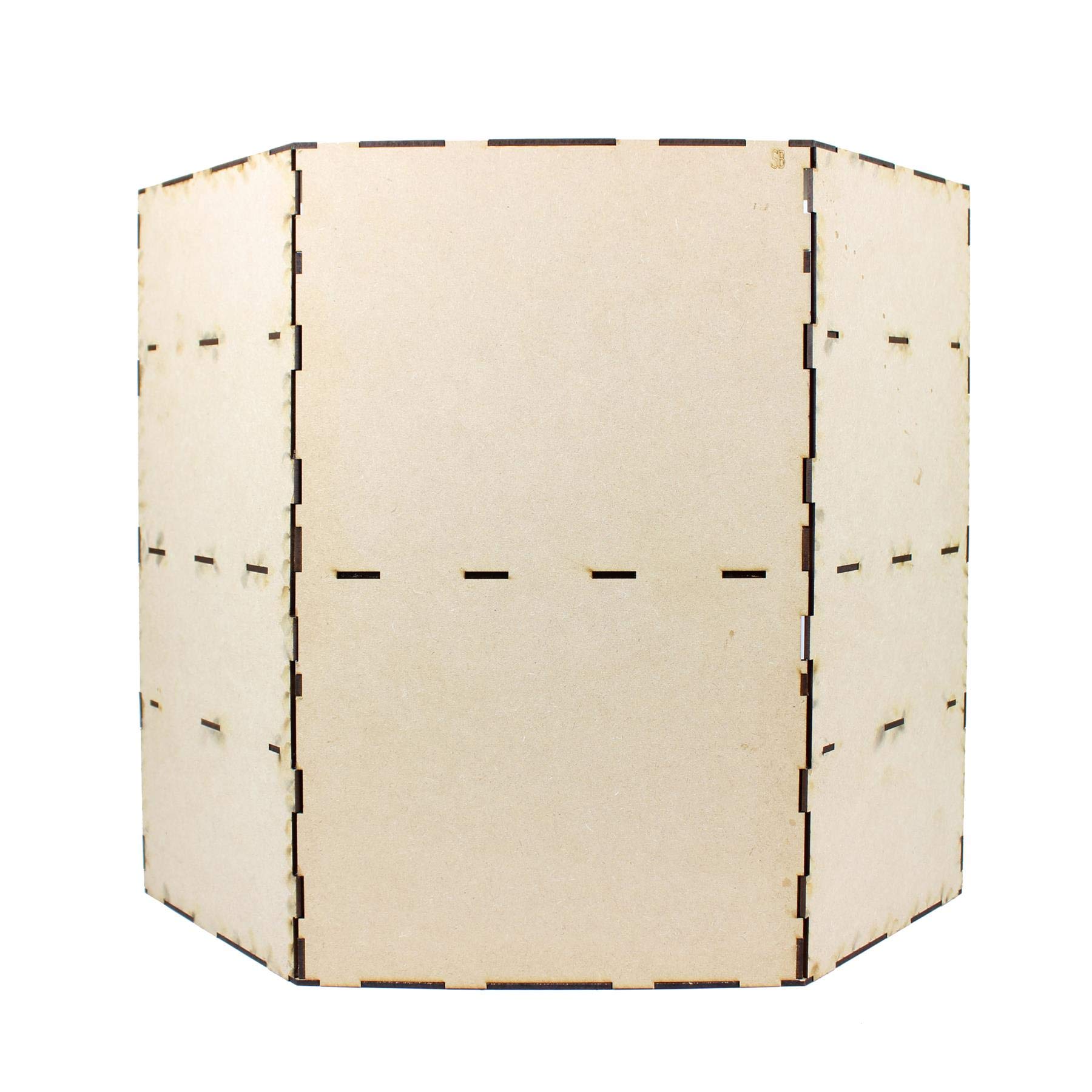 War World Gaming Modułowa stacja lakiernicza MDF – narożnik – miniaturowe malarstwo miniaturowe figurki diorama kolej kolejowa modelowanie hobbyści