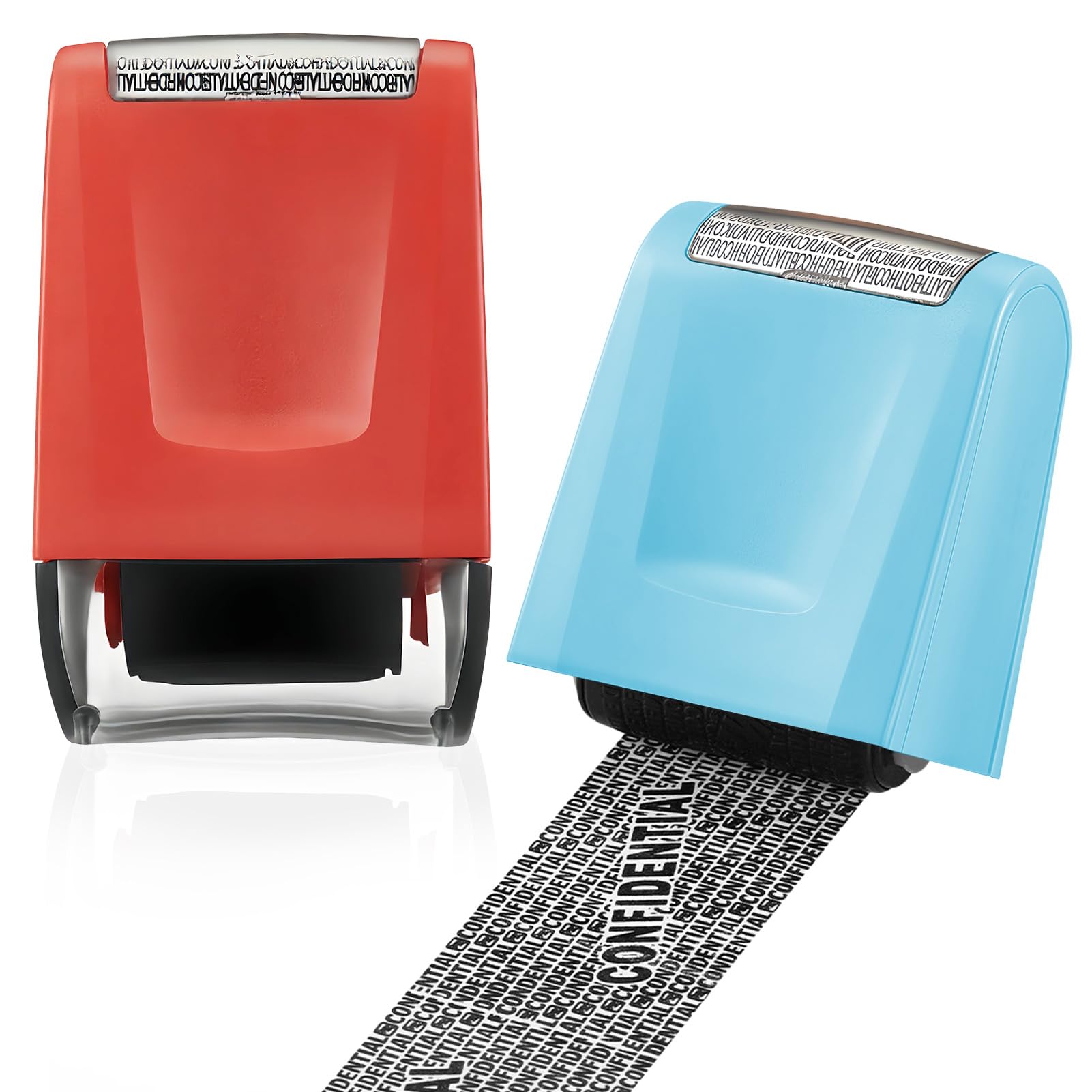 Identity Theft Protection Roller Stamp,Instant Privacy with Pattern Cover