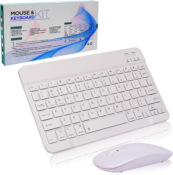 Wireless Keyboard and Mouse,Bluetooth Keyboard and Mouse Set