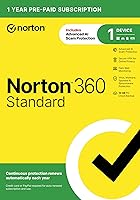 Vista 7 de Norton 360 Standard 2023, software antivirus para 1 dispositivo con renovación automática – Incluye VPN, copia de seguridad en la nube de PC
