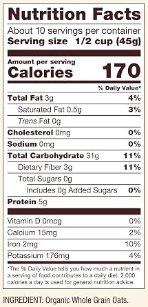 Bob's Red Mill Organic Quick Cooking Rolled Oats, 16oz