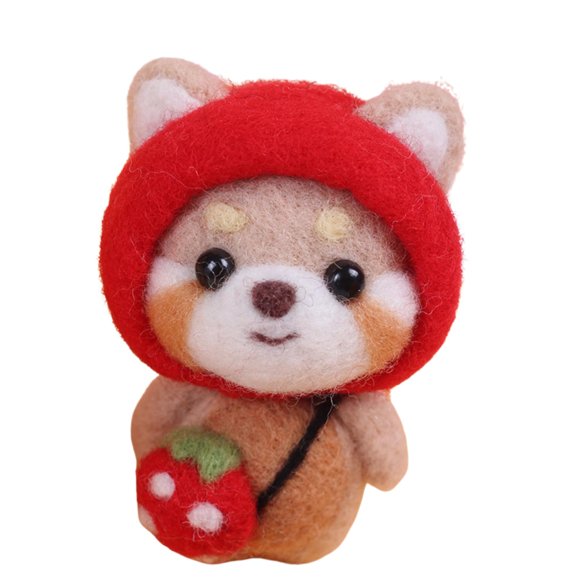 Amazon.co.jp: NASSIA 羊毛フェルト 動物 犬 ニードル ぬいぐるみ