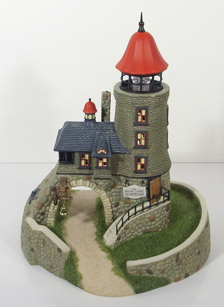 Department56 ライトハウス「プレスコットホテル」 Amazon.com: Dept 56 - Season's Bay - 