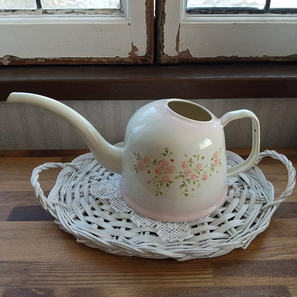 ⭐️未使用⭐️iman イマン【ポーレット】ホーロー水差し じょうろ Amazon.co.jp: iman イマンポーレットホーロー水差し じょうろ